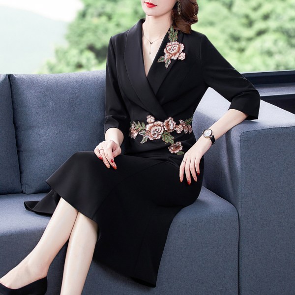 2022-Spring-Black-Embroidery-Floral-Vintage-Suit-Dress-Autumn-Solid-office-lady-Midi-Dress-Women-Bodycon.jpg