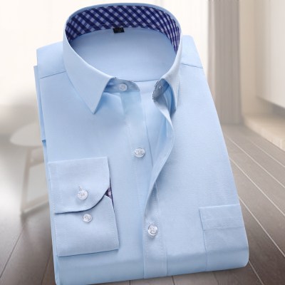 ZIYU new brand spring autumn cotton dress shirt high quality men shirt chemise homme Slim Fit social shirt