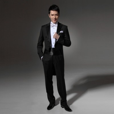 S-XXL  Quality male formal dress wedding dress costume fashion slim tuxedo set  The singer's clothing