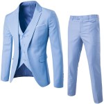(Jacket+Vest+Pants)Men Slim Fit Suits Blazers Plus SizeS- 6XL Mens Wedding Dress Suits With Pants Business Mens Formal Wear