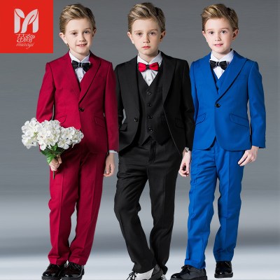 children's leisure clothing sets kids baby boy suits Blazers Dress vest gentleman clothes for weddings formal clothing