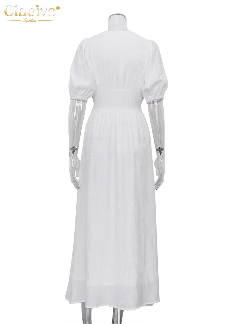 Clacive-White-Sexy-Single-Breasted-Women-S-Dress-2022-Elegant-Short-Sleeve-V-Neck-Party-Dresses-5.jpg