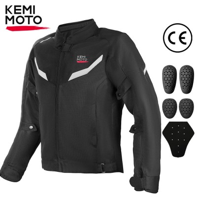 Motorcycle Jacket Men Riding Clothing Breathable Spring Summer Body CE Protector Gear Soft Mesh Motocross Outfit Off-road