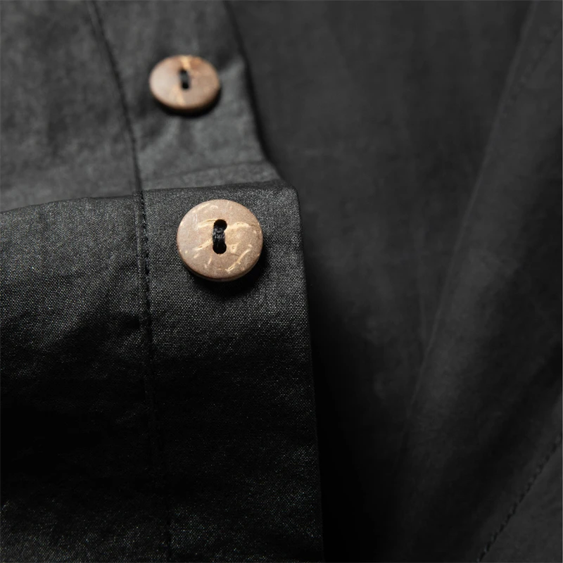 Crack Plus Size Silk Shirts For Men Short Sleeved Skin-Friendly Summer Quality Gambiered Canton Gauze Tang Costume Chemise Homme - Image 4